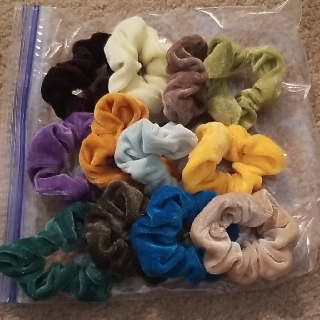 12 Brand New Scrunchies